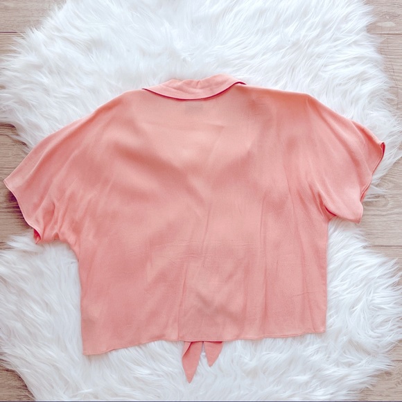 Wilfred Free Tie Front Blouse - Picture 3 of 3